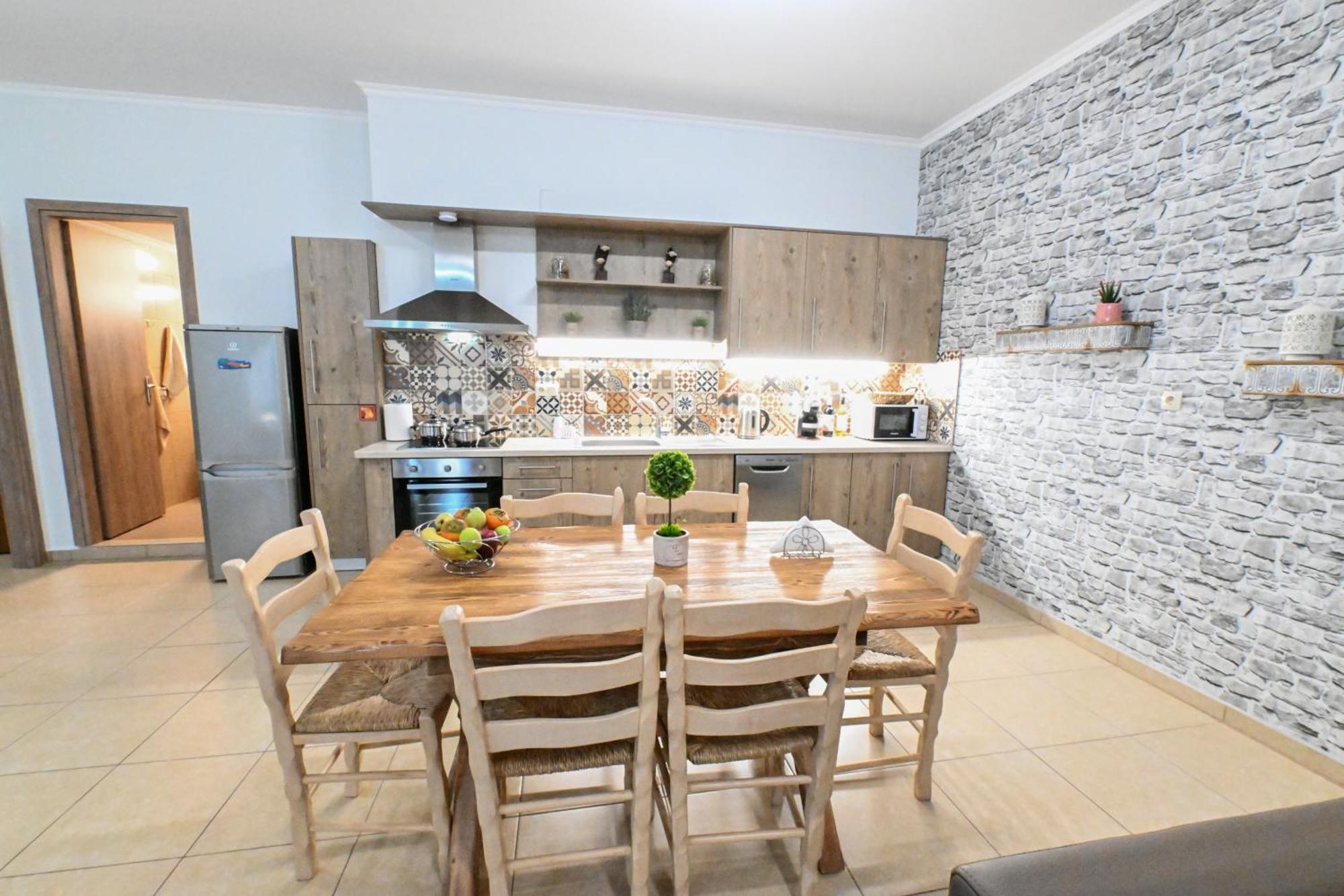 Stelios & Stavros Apartment Kíszamosz Kültér fotó